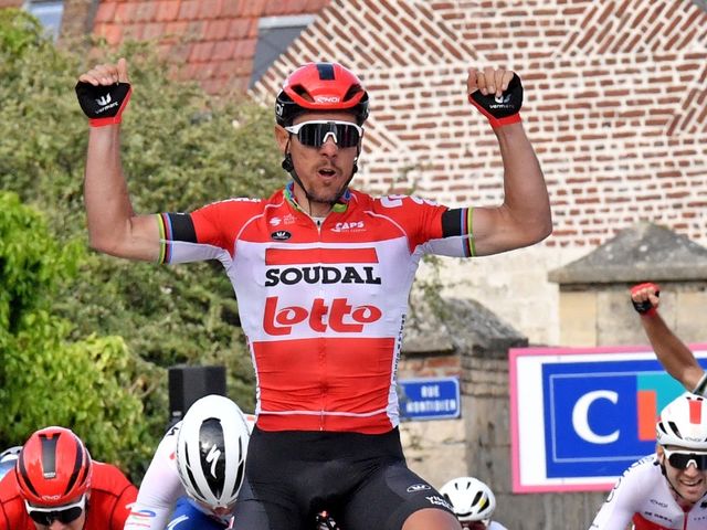 Etappewinst voor Philippe Gilbert in de Vierdaagse van Duinkerke
