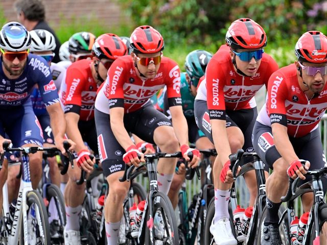 Lotto Soudal with 21 riders at the start of Belgian road championships