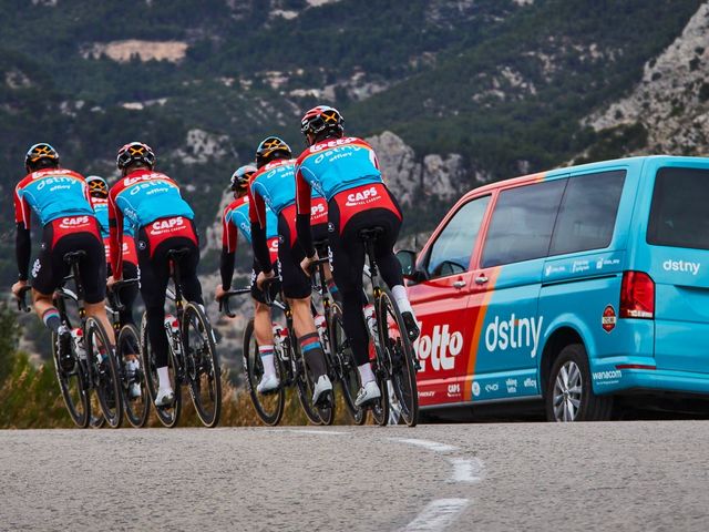 Lotto Dstny mikt op ritzege in Vuelta