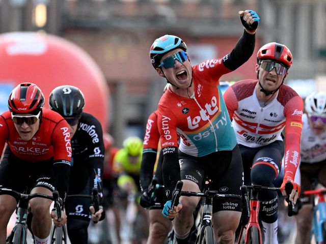 Milan Menten sprints to first Lotto Dstny victory at GP Samyn