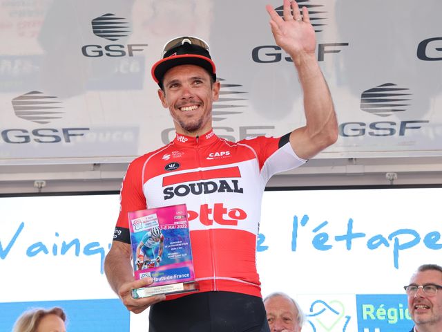 Philippe Gilbert wins the general classification of the 4 Jours de Dunkerque