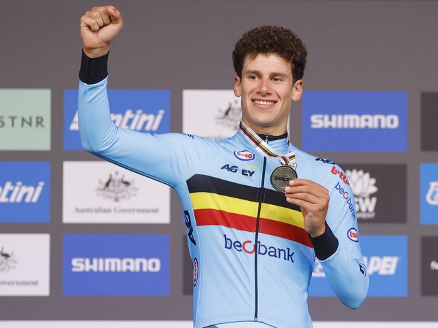 U23 rider Alec Segaert takes silver at worlds time trial