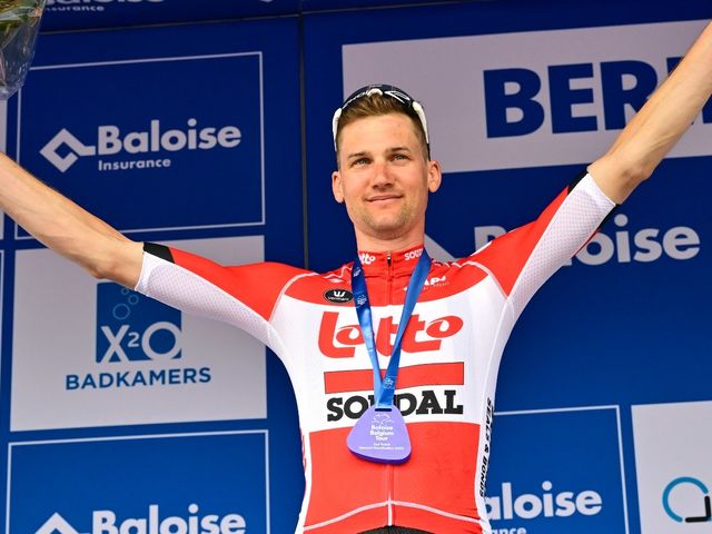Ontgoochelde Tim Wellens tweede in eindklassement Baloise Belgium Tour